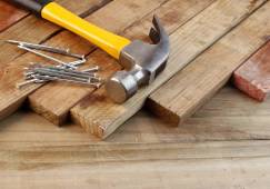 construction development hammer nails