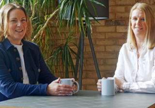 Clare Enstone and Georgina Callaghan, BHSF