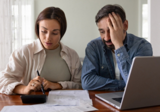 married couple homeowners