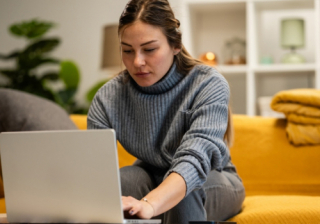 Searching or working from home