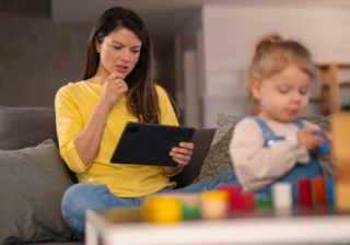 Stressed parent