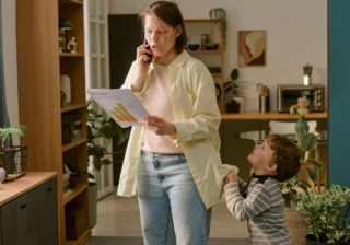 Stressed parent