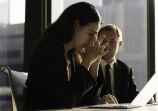 stressed worker employer and employee