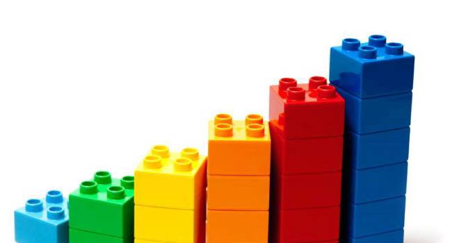 lego graph chart colour increase up