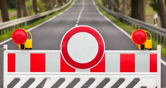 barrier warn time delay