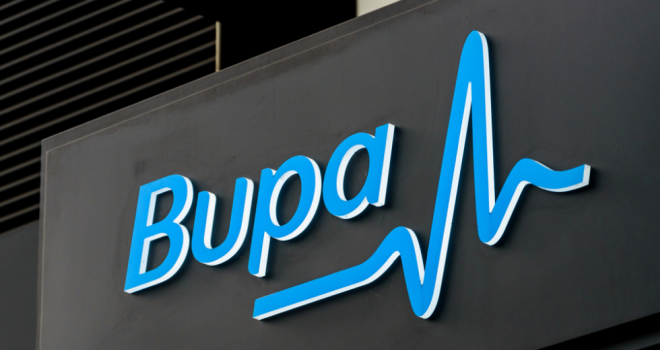 Bupa Sign