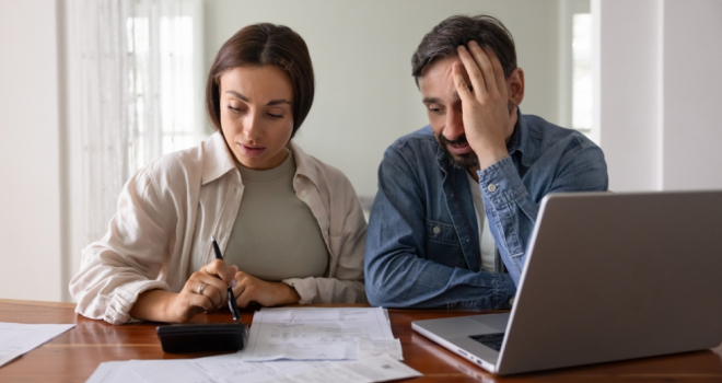married couple homeowners