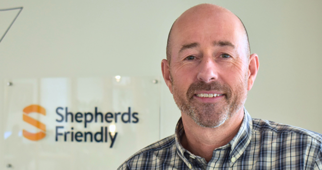 Phil Nash shepherds friendly